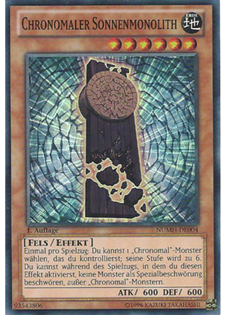 Chronomaler Sonnenmonolith