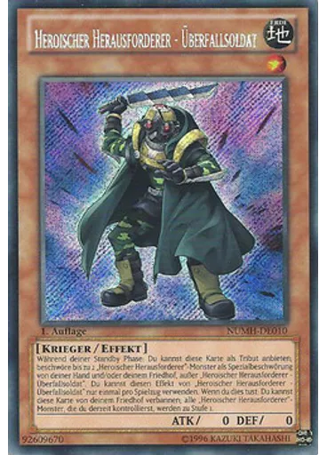 Heroischer Herausforderer - Überfallsoldat
