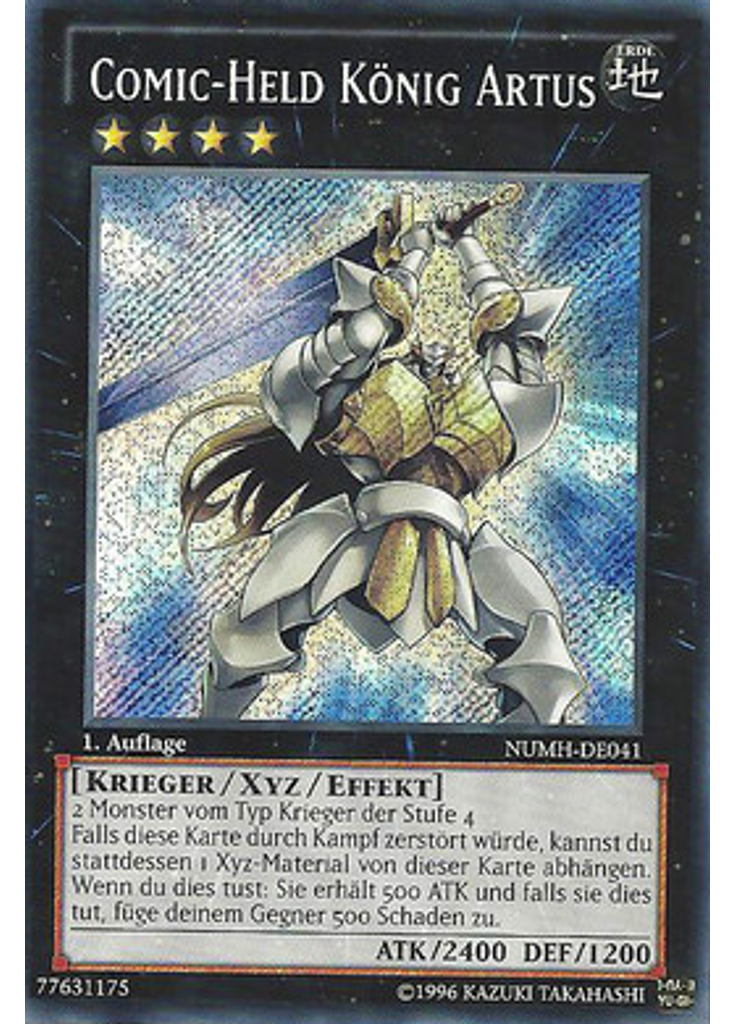 Comic-Held König Artus