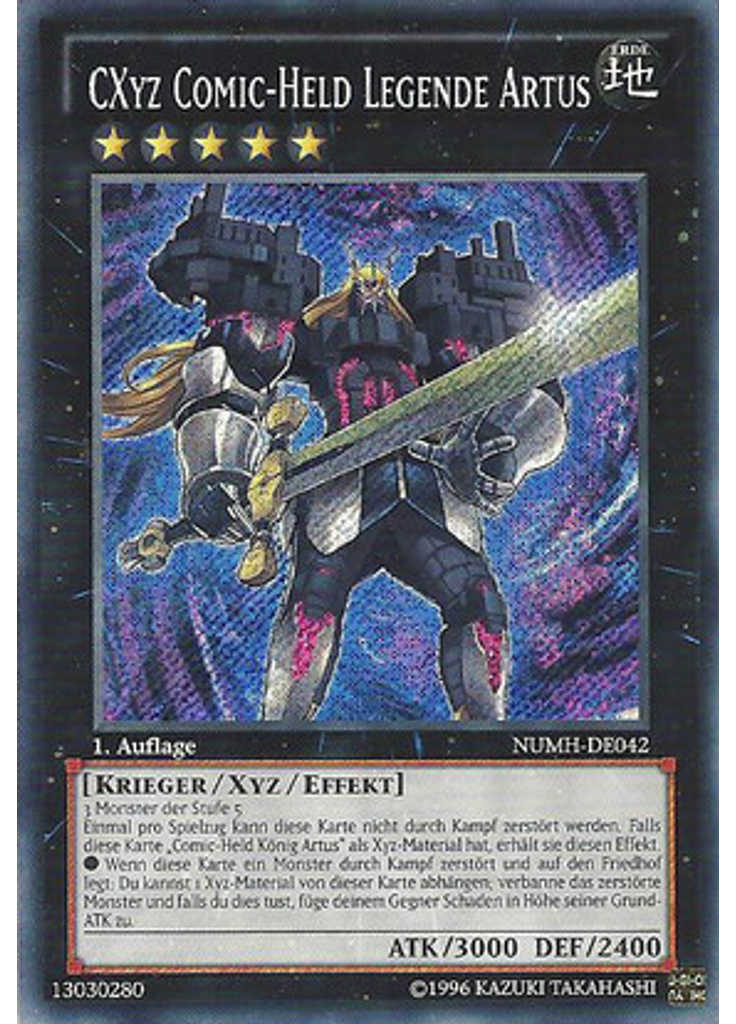 CXyz Comic-Held Legende Artus
