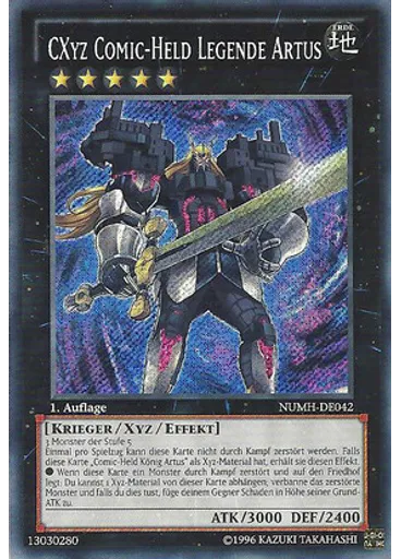 CXyz Comic-Held Legende Artus