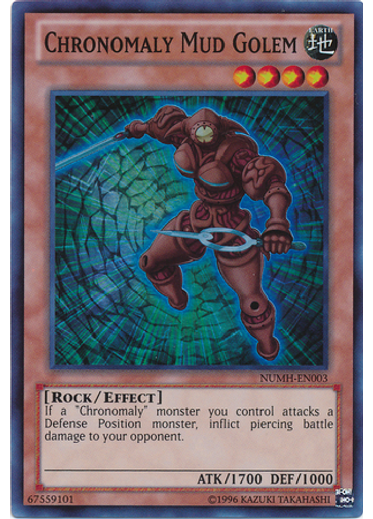 Chronomaly Mud Golem (Super Rare Unlimited)
