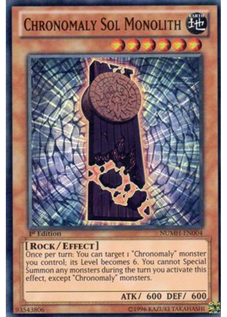Chronomaly Sol Monolith