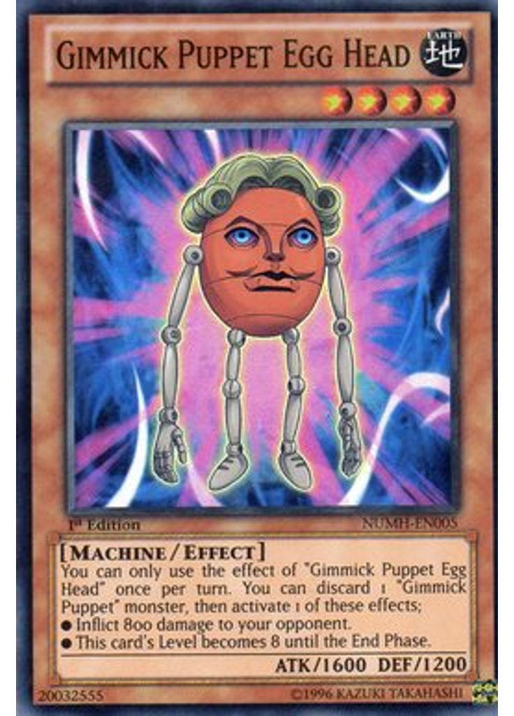 Gimmick Puppet Egg Head