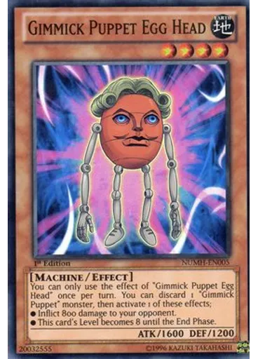 Gimmick Puppet Egg Head