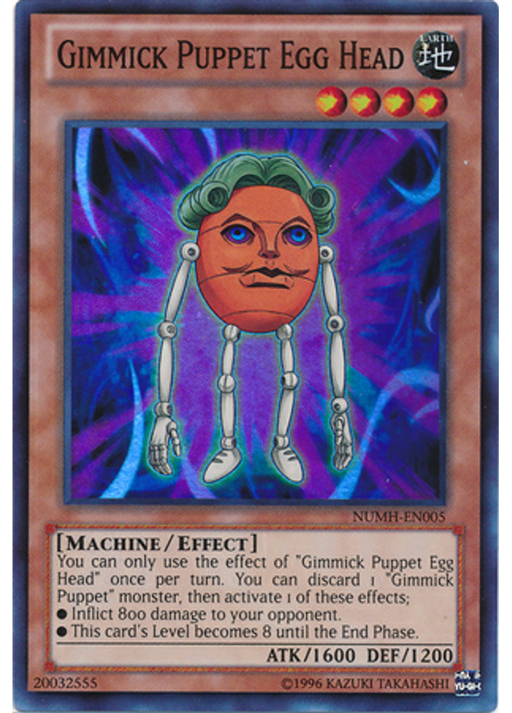 Gimmick Puppet Egg Head (Super Rare Unlimited)