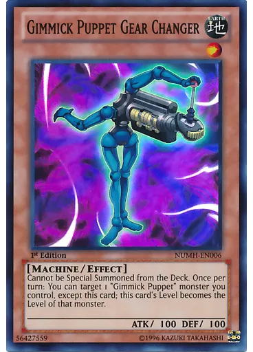 Gimmick Puppet Gear Changer
