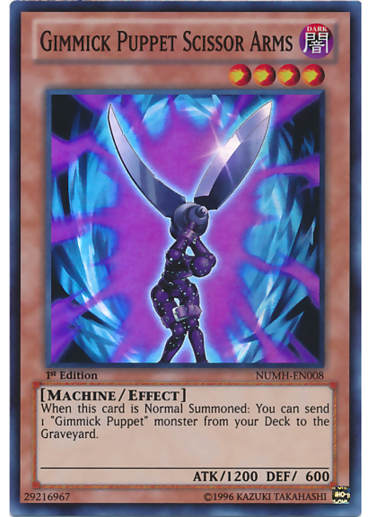Gimmick Puppet Scissor Arms