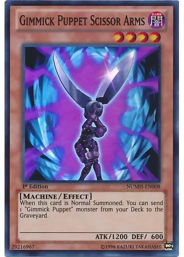 Gimmick Puppet Scissor Arms