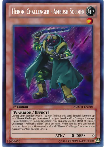Heroic Challenger - Ambush Soldier — Number Hunters