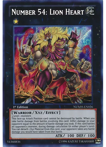 Number 54: Lion Heart