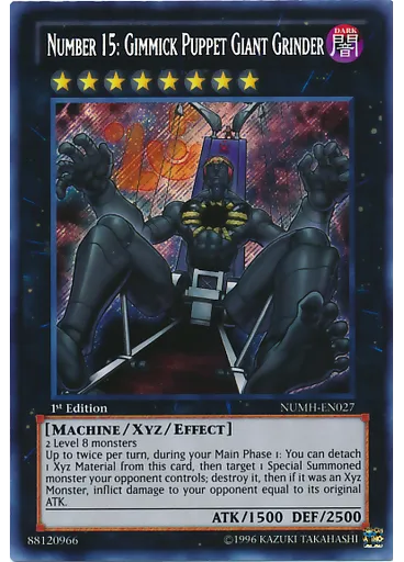 Number 15: Gimmick Puppet Giant Grinder