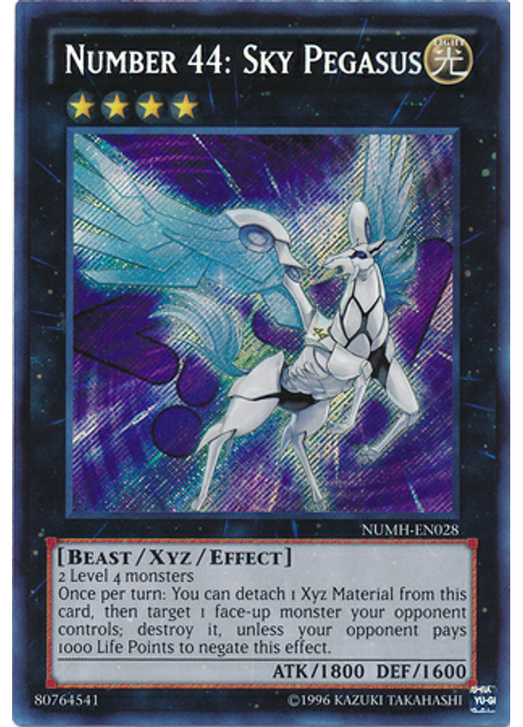 Number 44: Sky Pegasus (Secret Rare Unlimited)