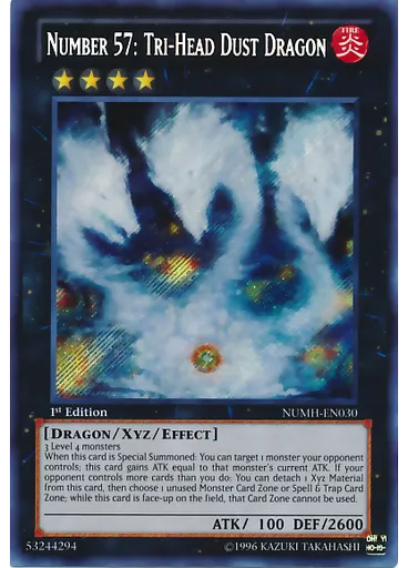 Number 57: Tri-Head Dust Dragon