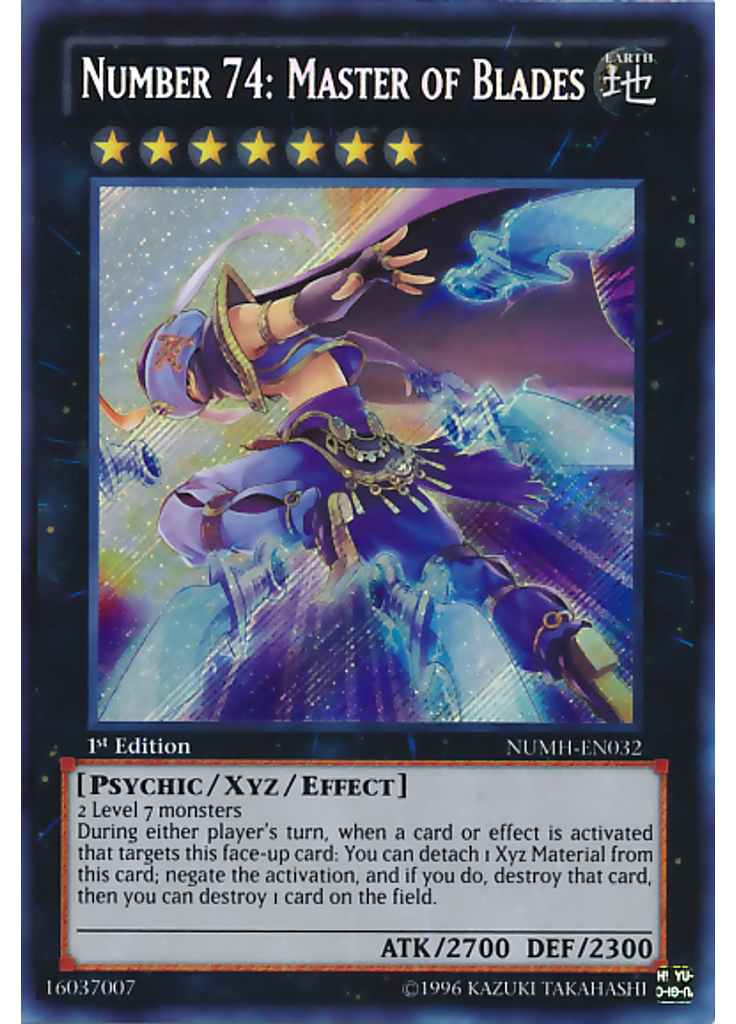 Number 74: Master of Blades
