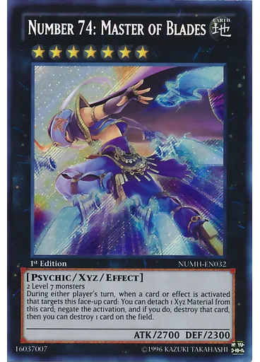 Number 74: Master of Blades