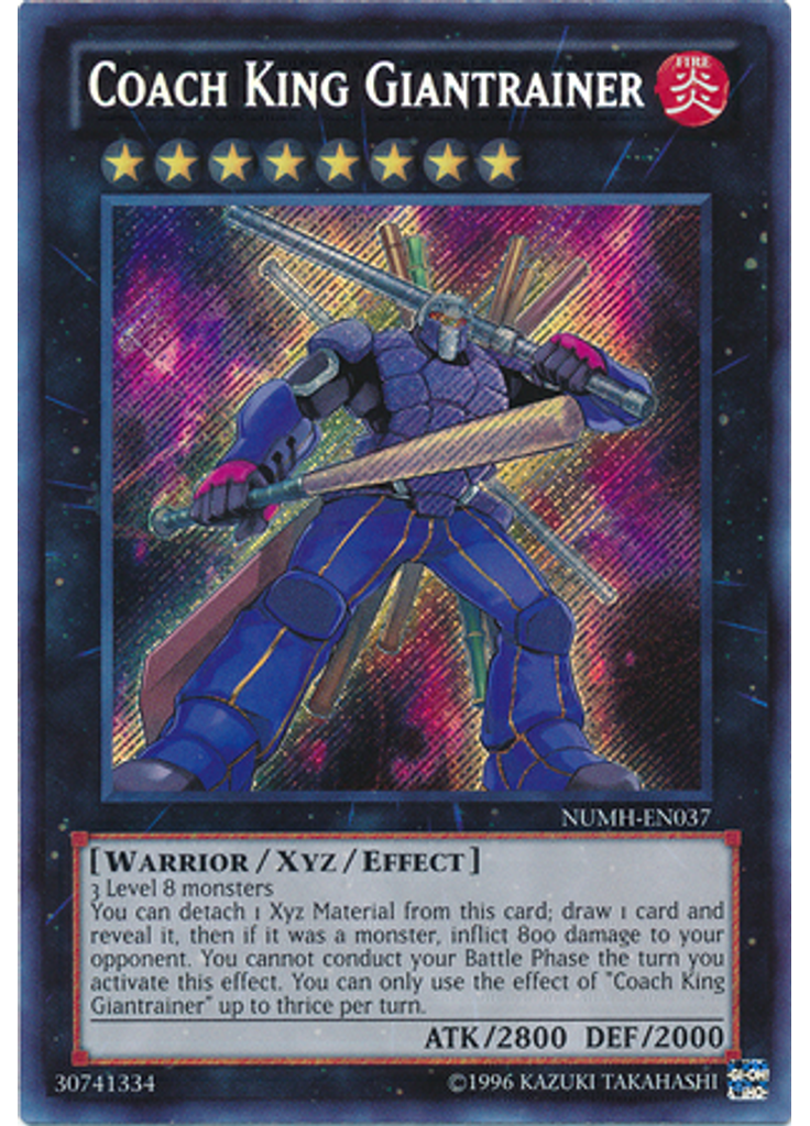 Coach King Giantrainer (Secret Rare Unlimited)