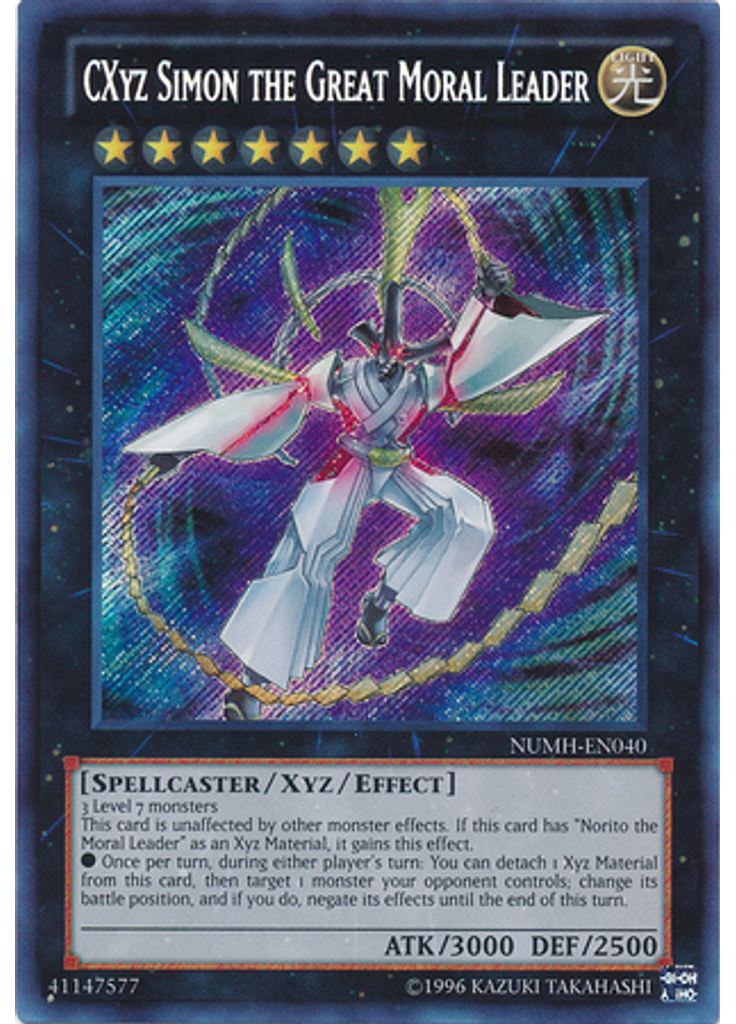 CXyz Simon the Great Moral Leader (Secret Rare Unlimited)