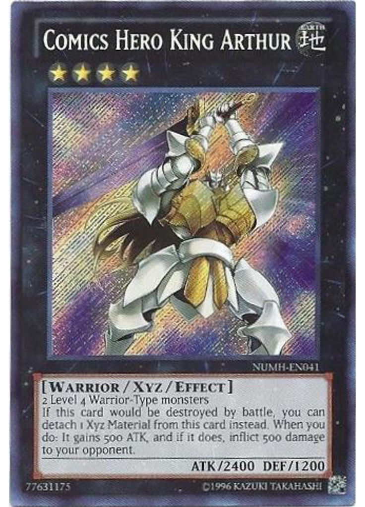 Comics Hero King Arthur (Secret Rare Unlimited)