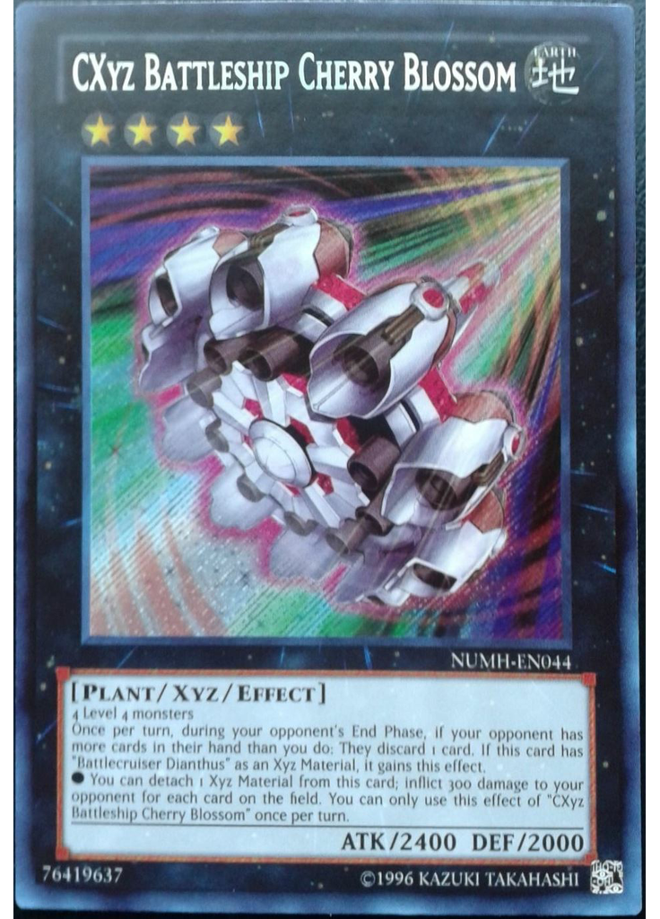 CXyz Battleship Cherry Blossom (Secret Rare Unlimited)