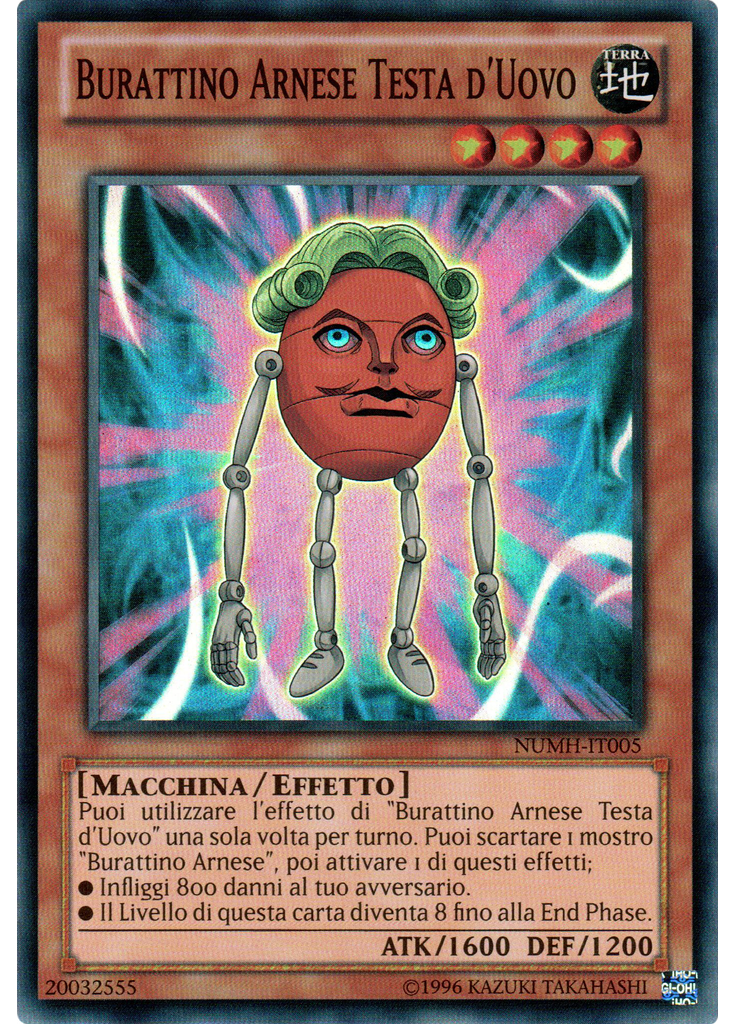 Burattino Arnese Testa d'Uovo (Super Rare Unlimited)