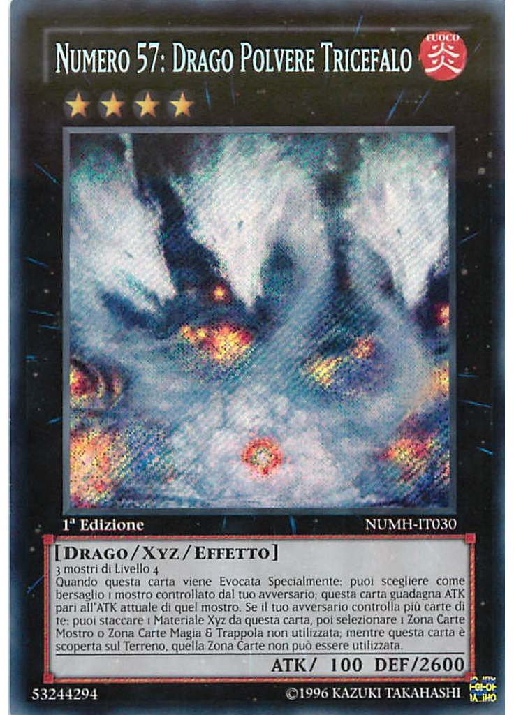 Numero 57: Drago Polvere Tricefalo