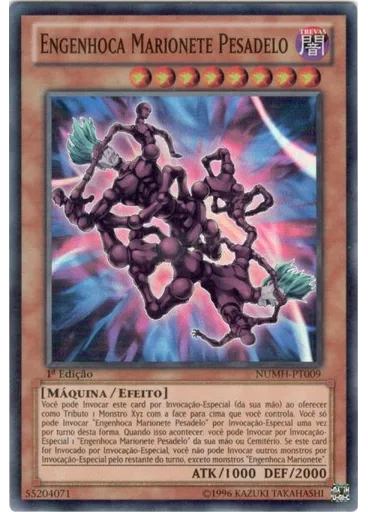 Engenhoca Marionete Pesadelo — Caçadores de Números