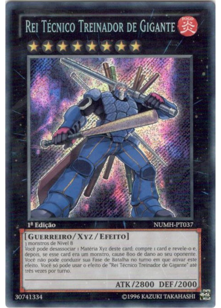 Rei Técnico Treinador de Gigante
