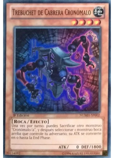 Trebuchet de Cabrera Cronómalo