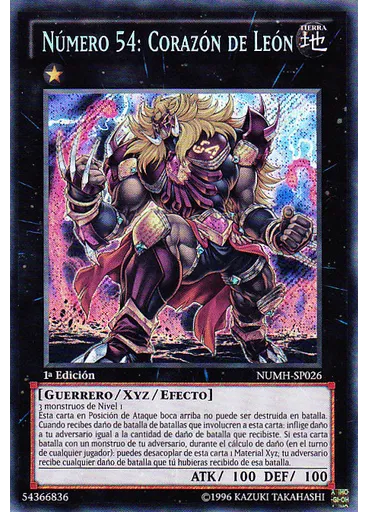 Número 54: Corazón de León