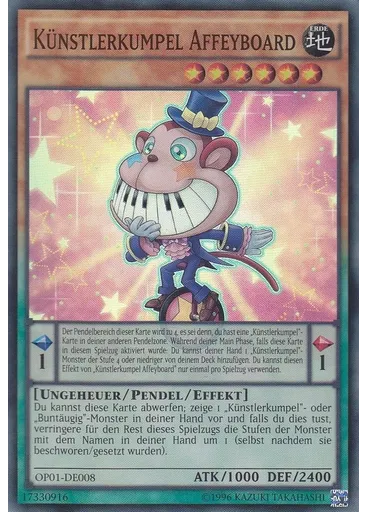 Künstlerkumpel Affeyboard