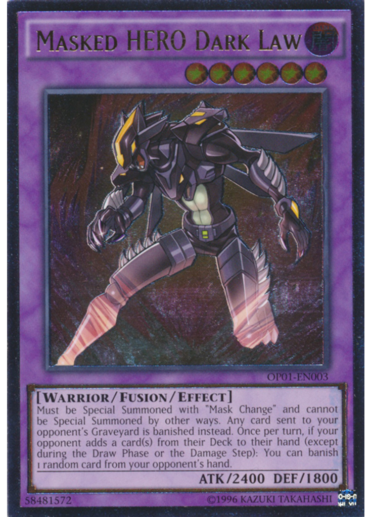 Masked HERO Dark Law