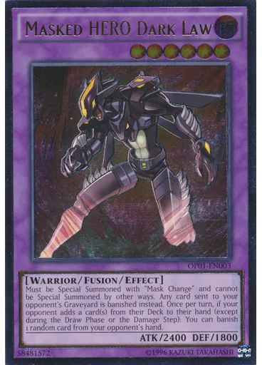 Masked HERO Dark Law