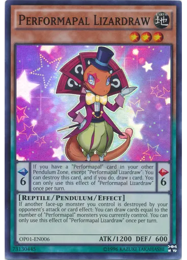 Performapal Lizardraw — OTS Tournament Pack 1