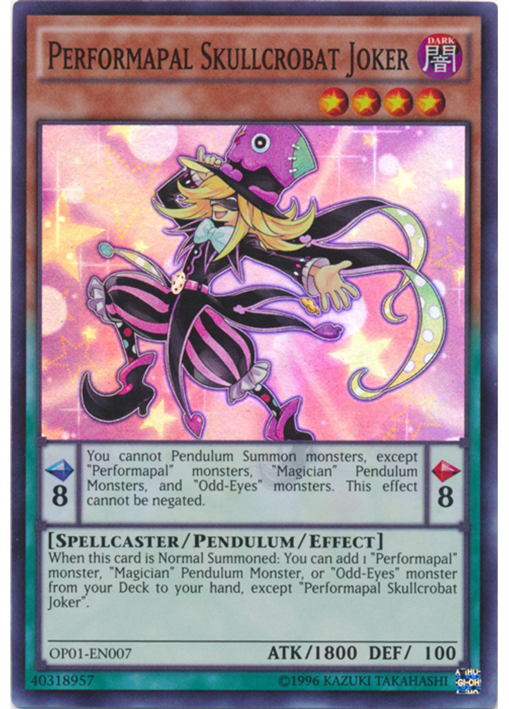 Performapal Skullcrobat Joker