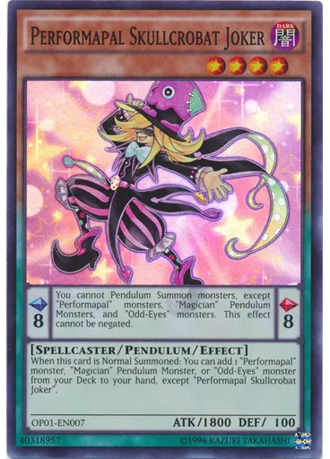 Performapal Skullcrobat Joker