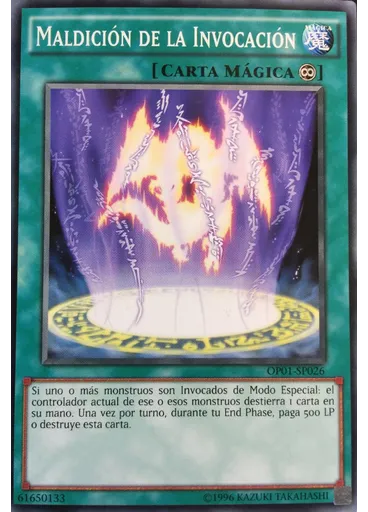 Maldición de la Invocación — OTS Sobre Torneo 1