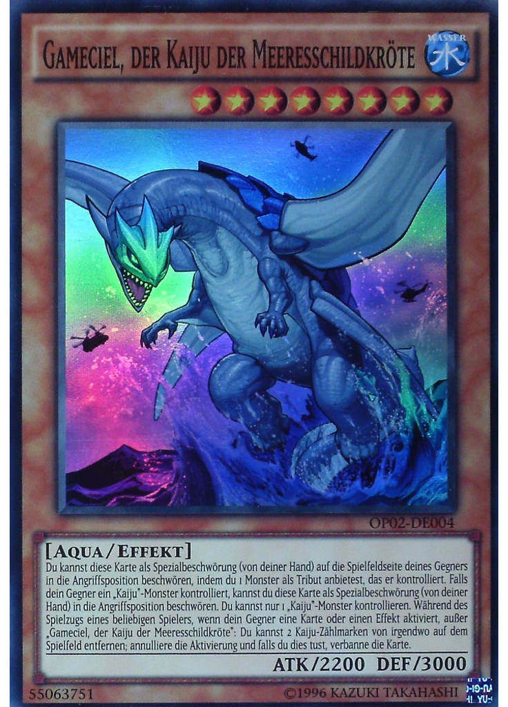 Gameciel, der Kaiju der Meeresschildkröte