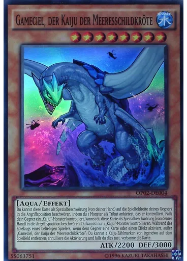 Gameciel, der Kaiju der Meeresschildkröte