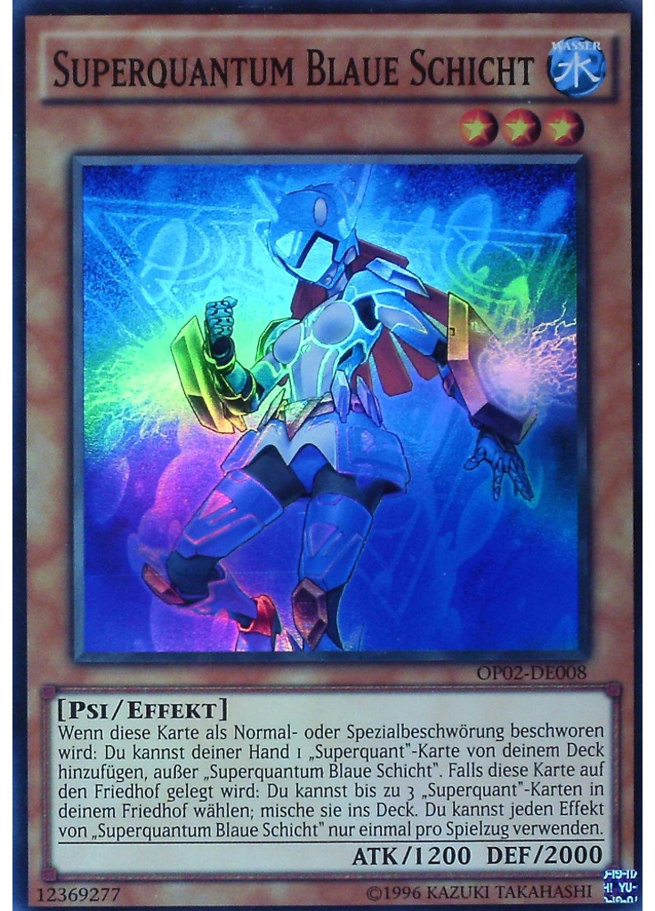 Superquantum Blaue Schicht
