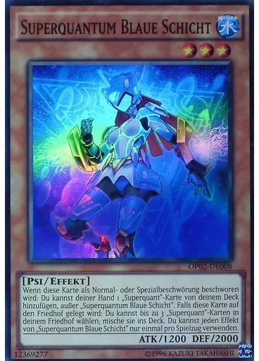 Superquantum Blaue Schicht