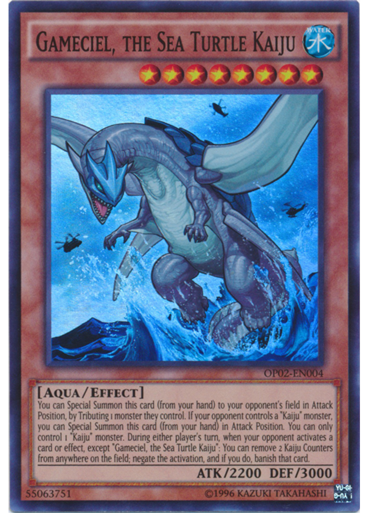 Gameciel, the Sea Turtle Kaiju