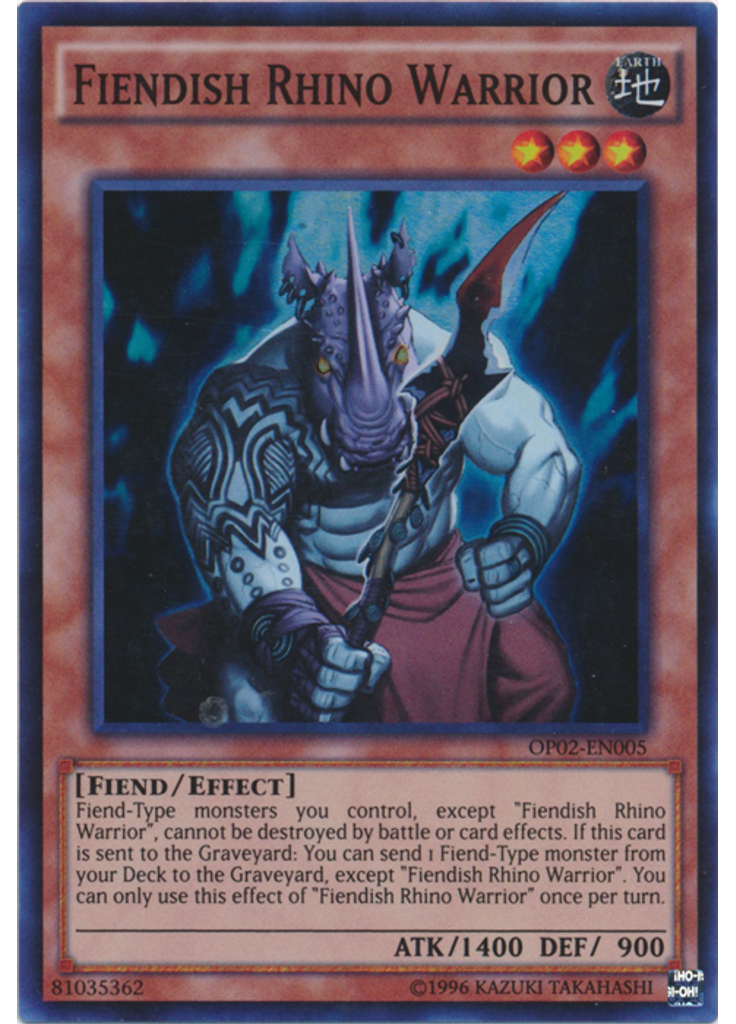 Fiendish Rhino Warrior