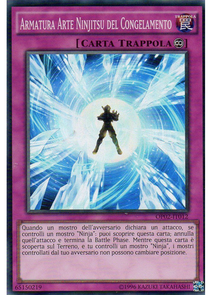 Armatura Arte Ninjitsu del Congelamento