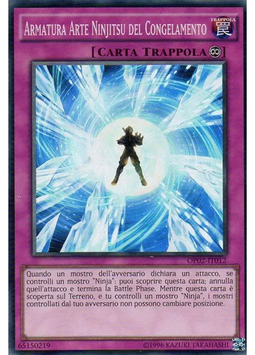 Armatura Arte Ninjitsu del Congelamento