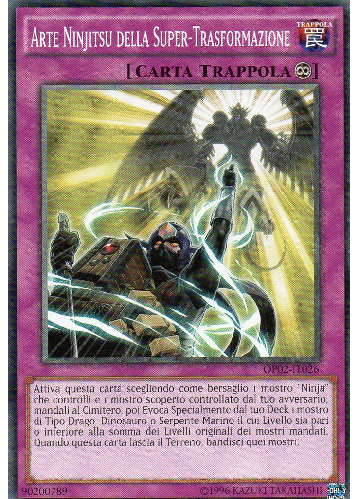 Arte Ninjitsu della Super-Trasformazione