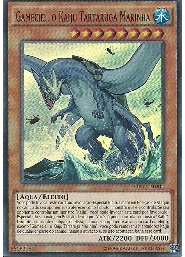Gameciel, o Kaiju Tartaruga Marinha
