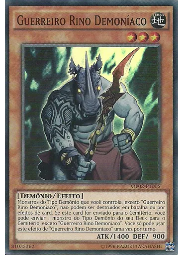 Guerreiro Rino Demoníaco