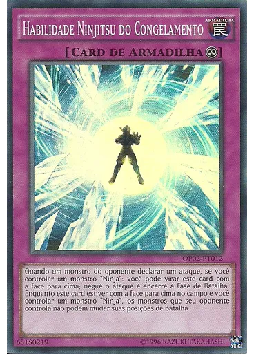 Habilidade Ninjitsu do Congelamento
