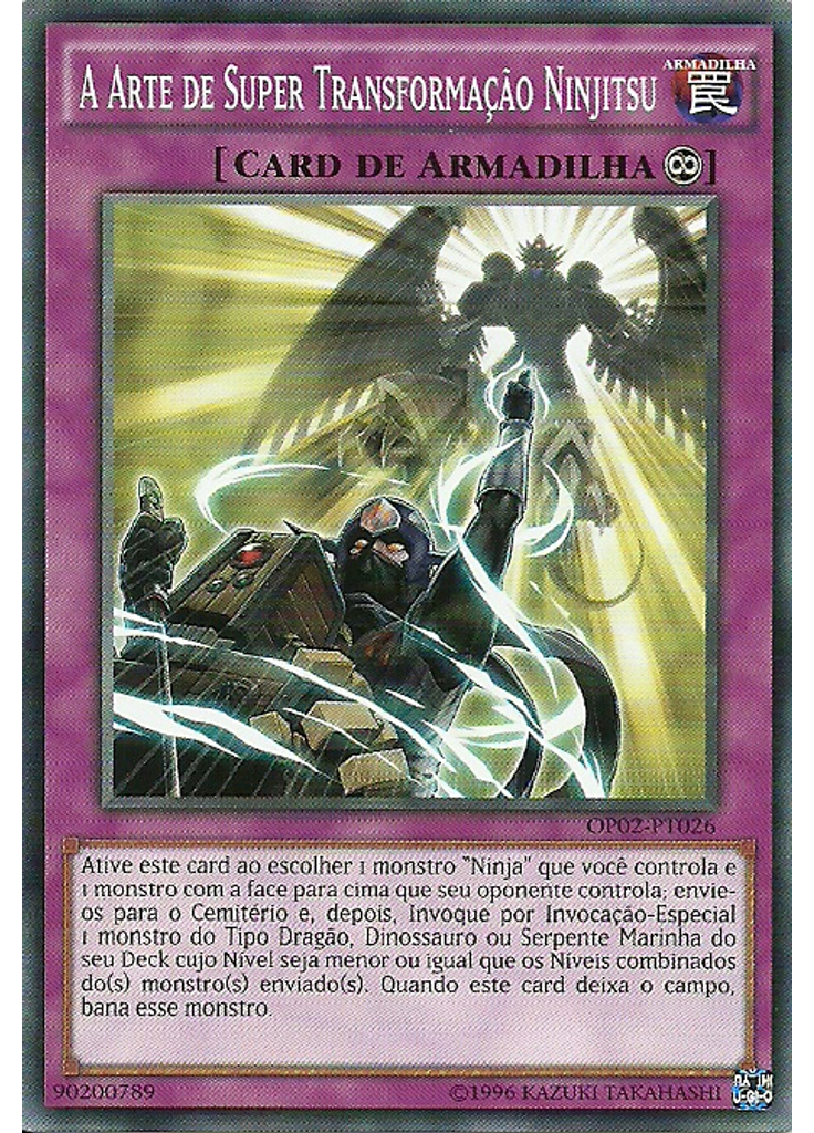 A Arte de Super Transformação Ninjitsu
